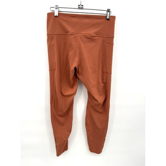 Patagonia Women's Maipo 7/8 Length Stash Tights Burl Red Size Large L New 24885 - Picture 2 of 12